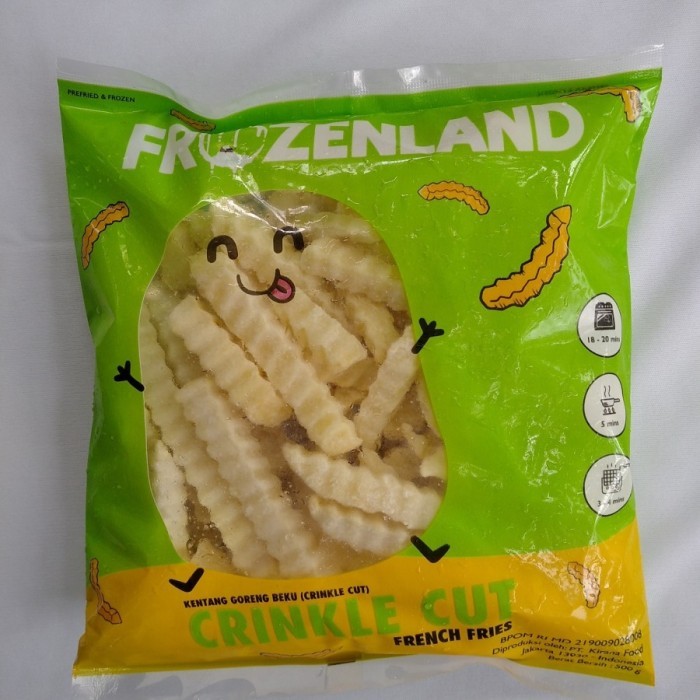 

Frozenland Crinkle Cut 500 gr