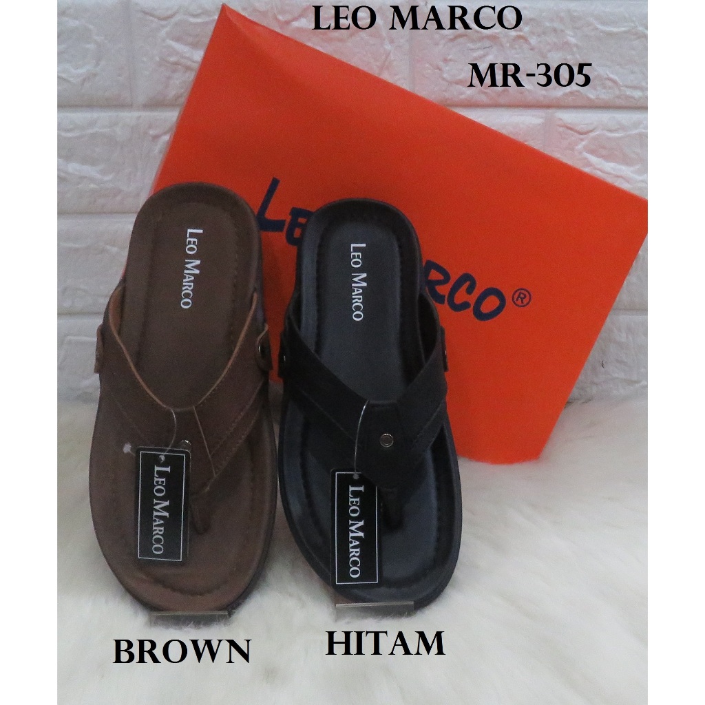 SANDAL PRIA KULIT MEREK LEO MARCO ART MR-305 PRICE RP 236.900 BRAND ORIGINAL