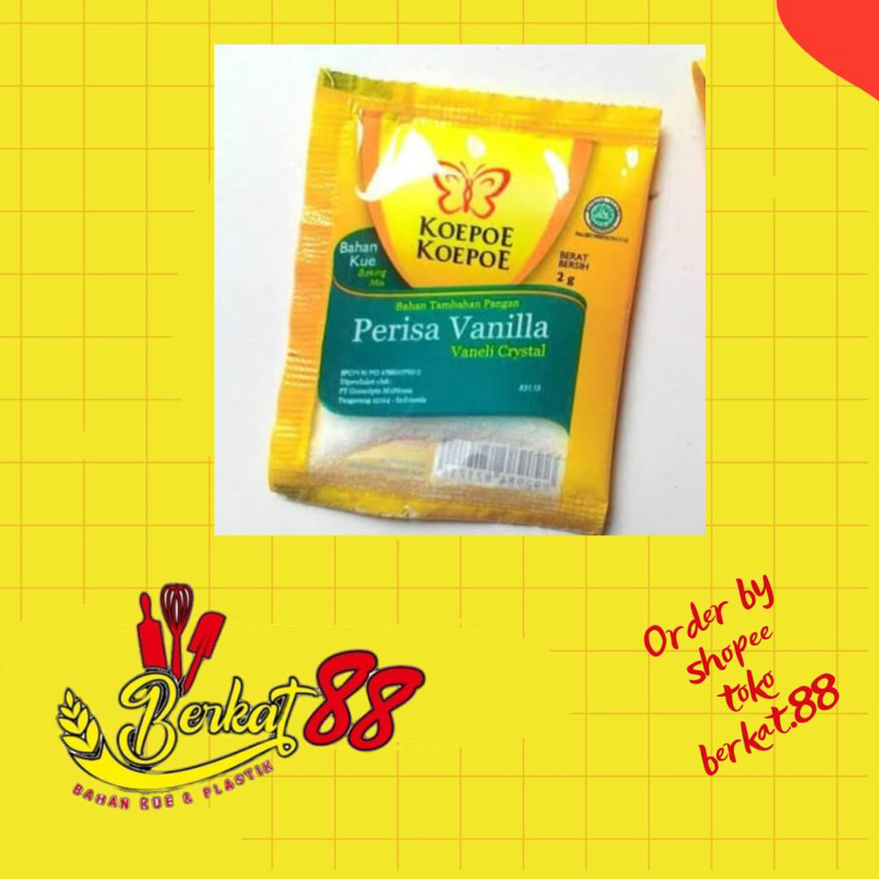

Koepoe Vanili Sachet 10 x 2 Gr