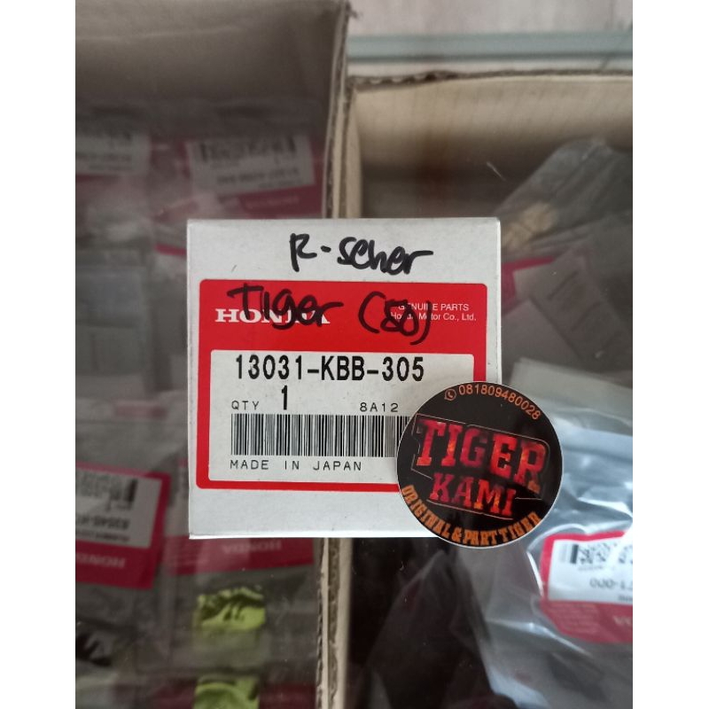 Ring seher piston original tiger lawas lama revo 13031-KBB-305 MADE IN JAPAN