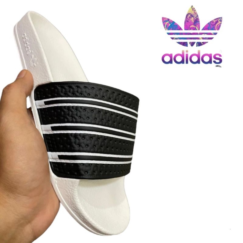 Sandal Adidas Adillete Original Quality Sandal Pria Selop / Slide Terbaru