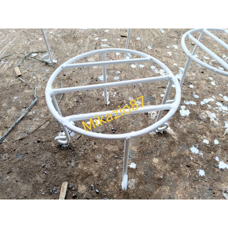Dudukan Pot Standing Rak Pot Bunga Besi Terbaru/Standing Pot/Alas Dudukan Rak Pot Bunga/Pot Standing