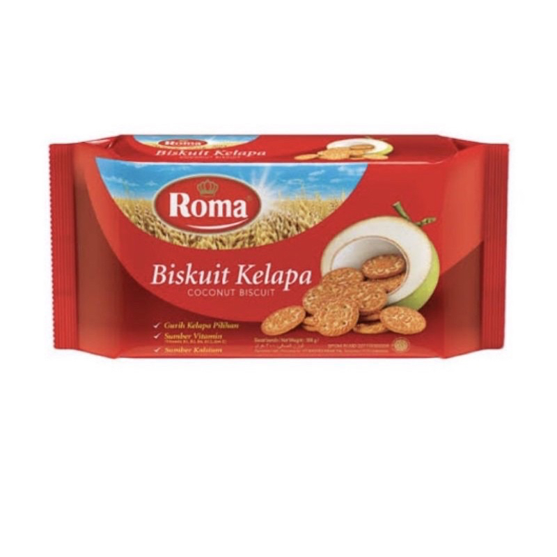 

Roma Biskuit Kelapa 300gr / Biskuit Roma Kelapa