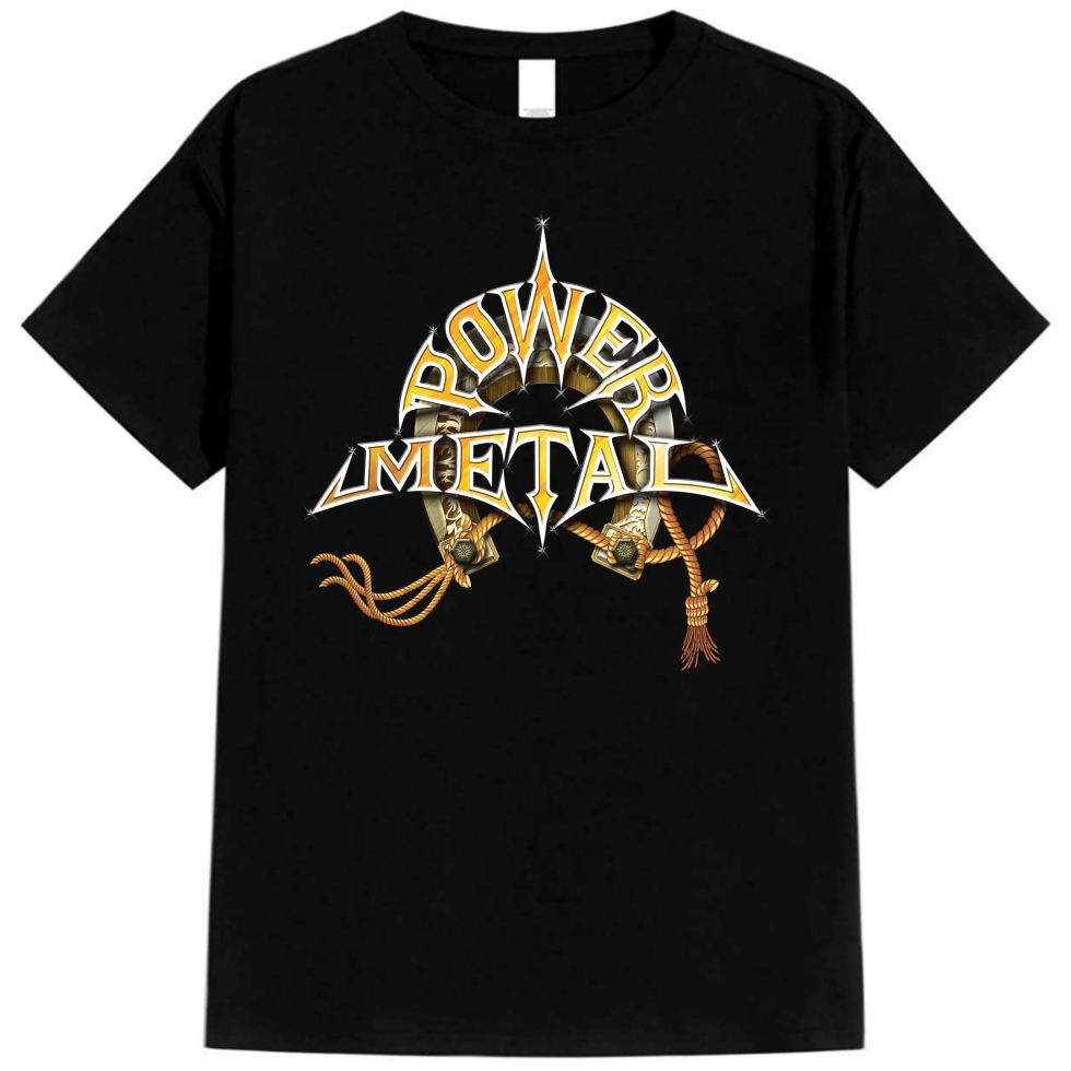 Kaos Musik POWER METAL Tshir Band Kaos Metal