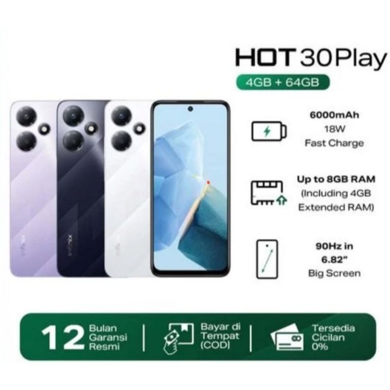 Infinix hot 30 Play 4/128 GB