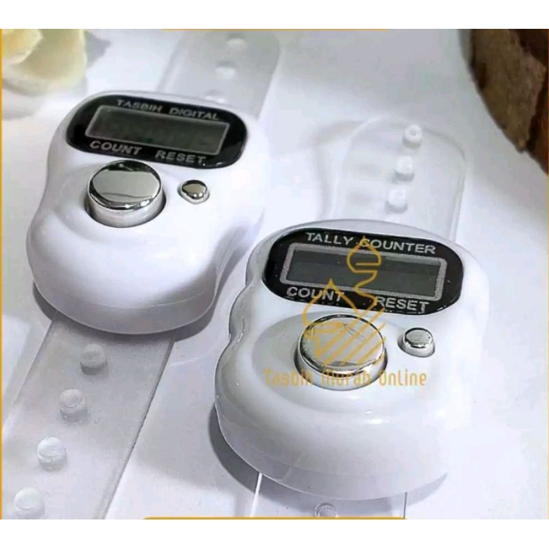 Tasbih digital alat hitung tasbih mini warna random