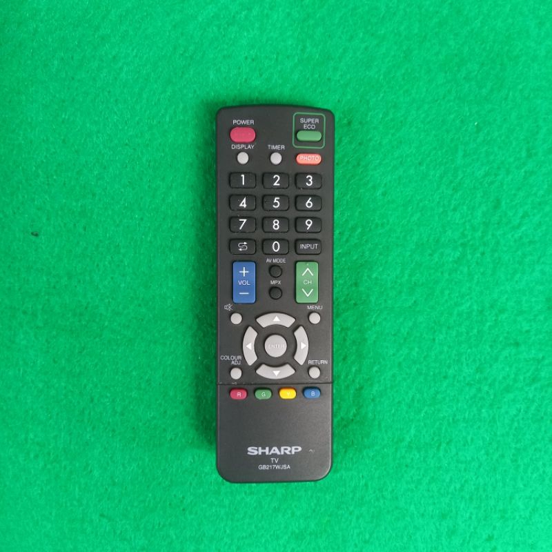 REMOTE TV SHARP SERI GB217WJSA ORIGINAL