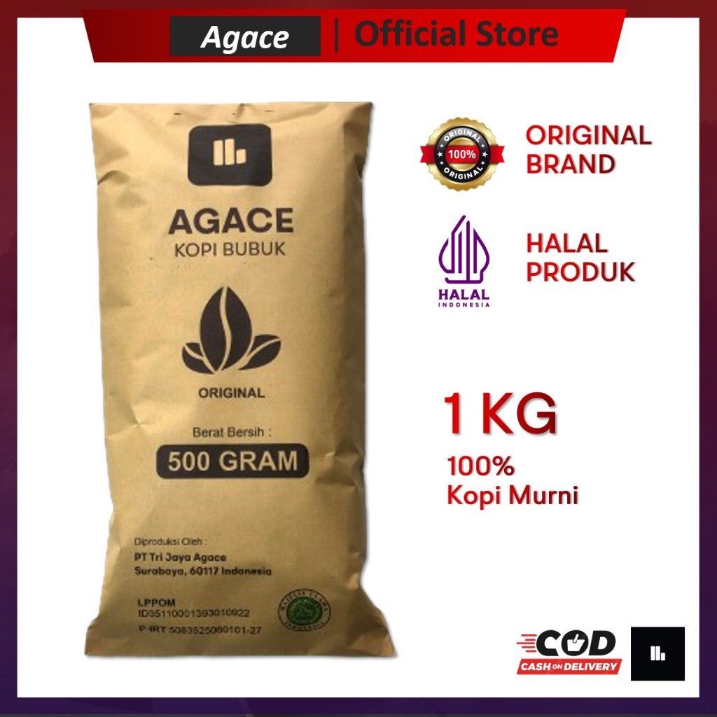 

Kopi Hitam 1Kg Bubuk Robusta Dampit Asli 100% Kopi Murni