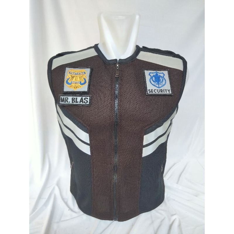 rompi security rompi security terbaru rompi security jala tebal hitam coklat