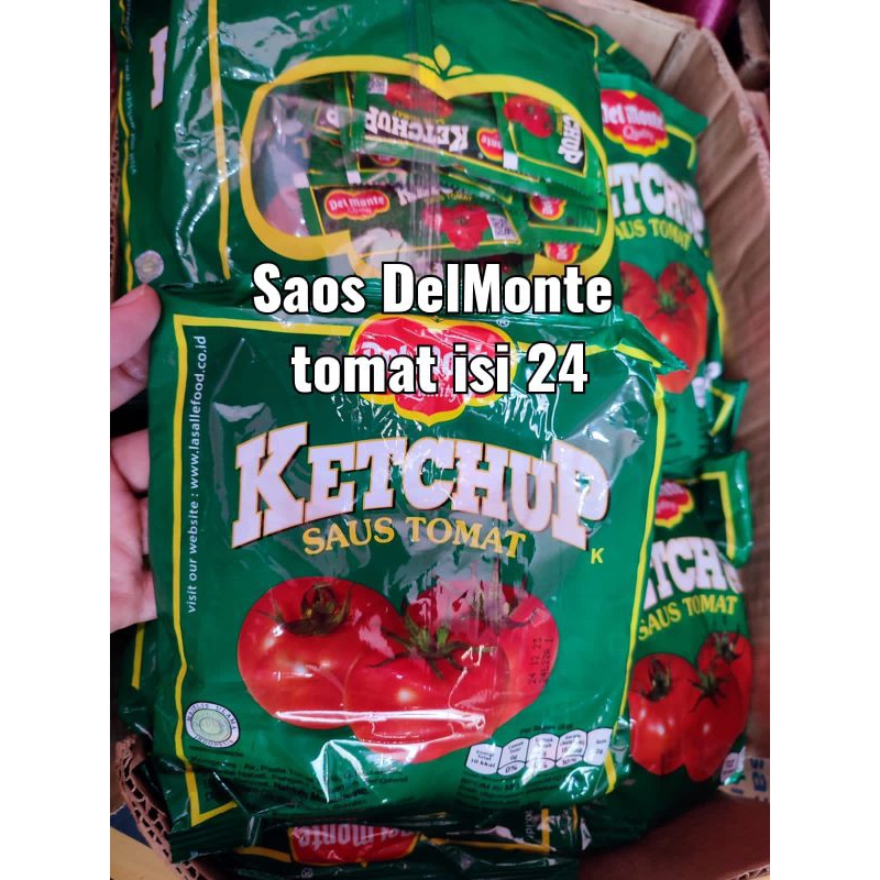 

24 PCS SAOS SACHET DELMONTE SAOS BEKAL ANAK JUAL SAOS SACHET MALANG MURAH GRATIS ONGKIR BISA COD