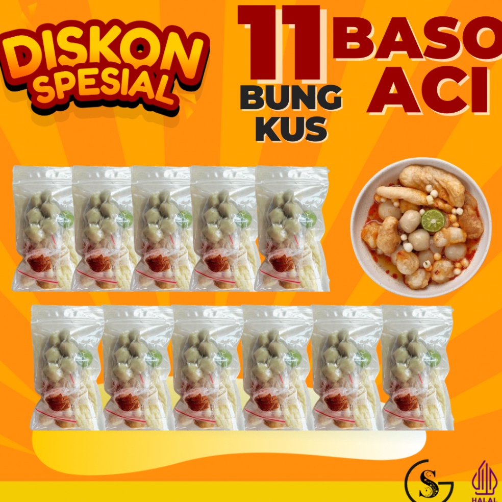 

FREE ONGKIR 11 BASO ACI PAKET SUPER HEMAT BANGET
