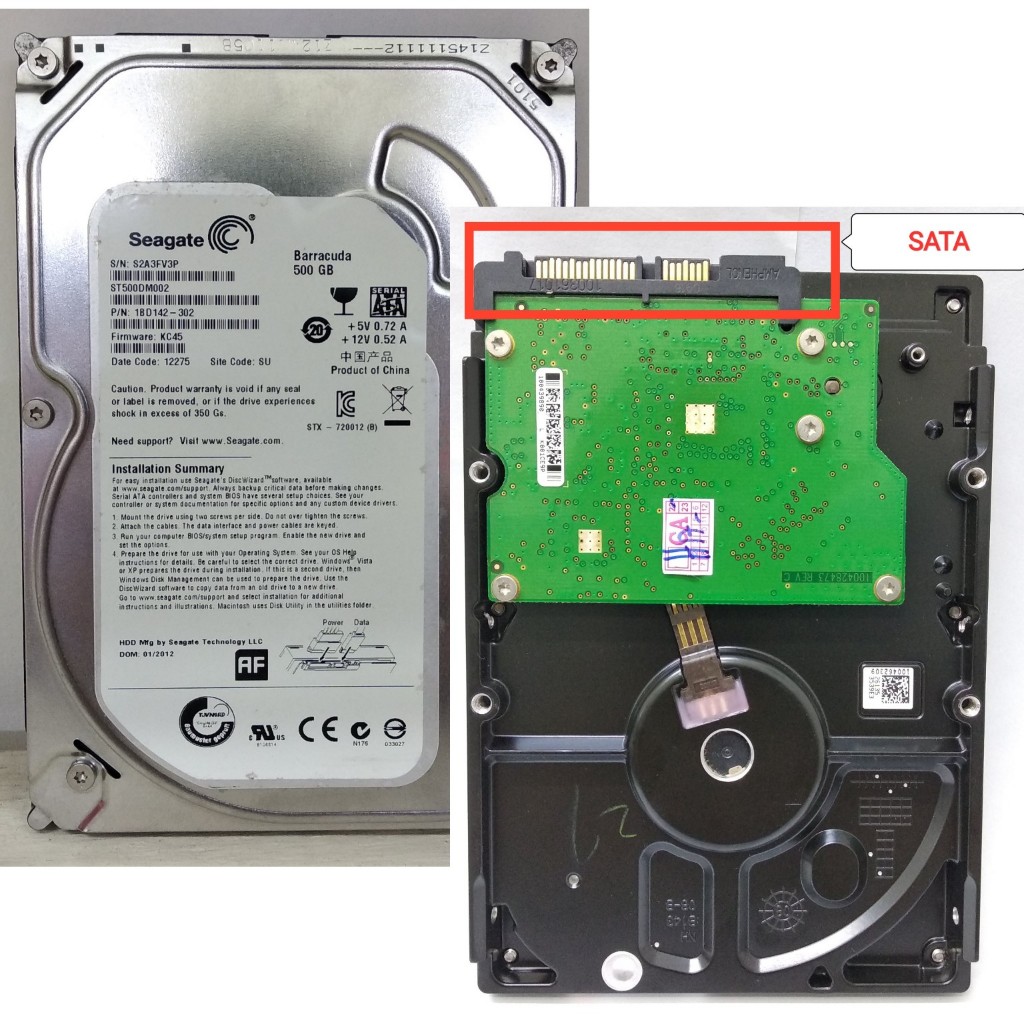 Hardisk ps2 / Hardisk internal 500gb / 250gb SATA 3.5inch