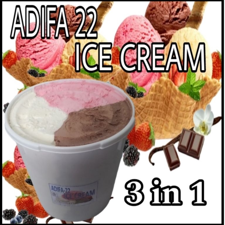 

GROSIR MURAH ICE CREAM 8 LITERES KRIM ADIFA ICE CREAM