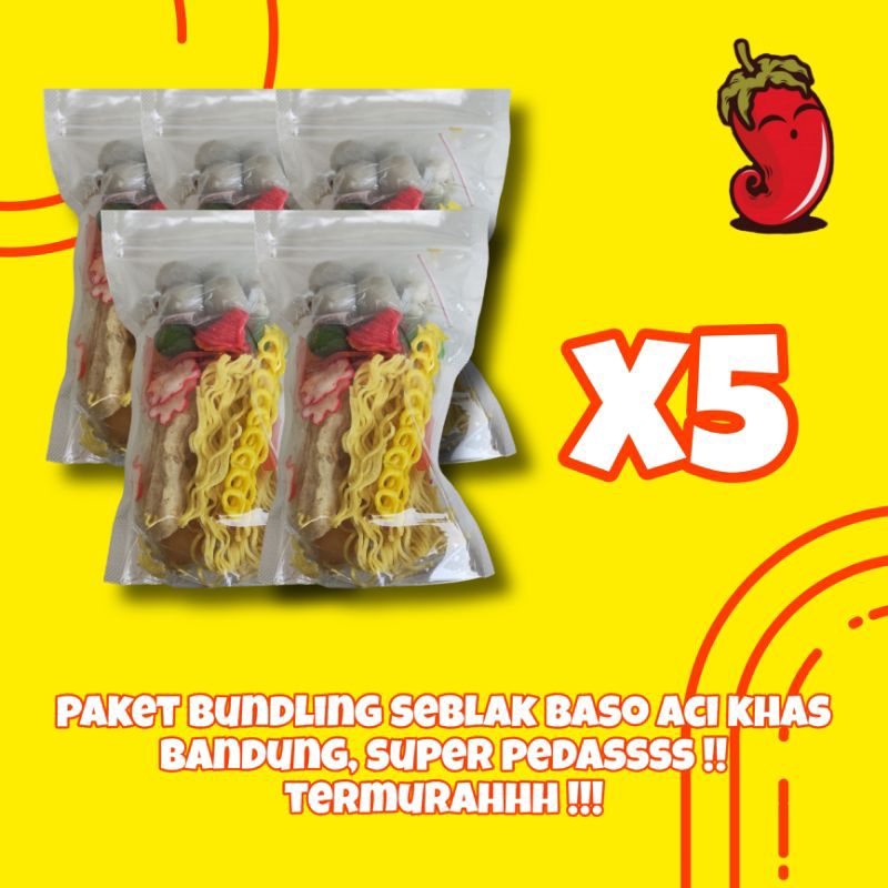 

SEBLAK BASO ACI ISI 5 PCS KUMPLIT TERMURAH