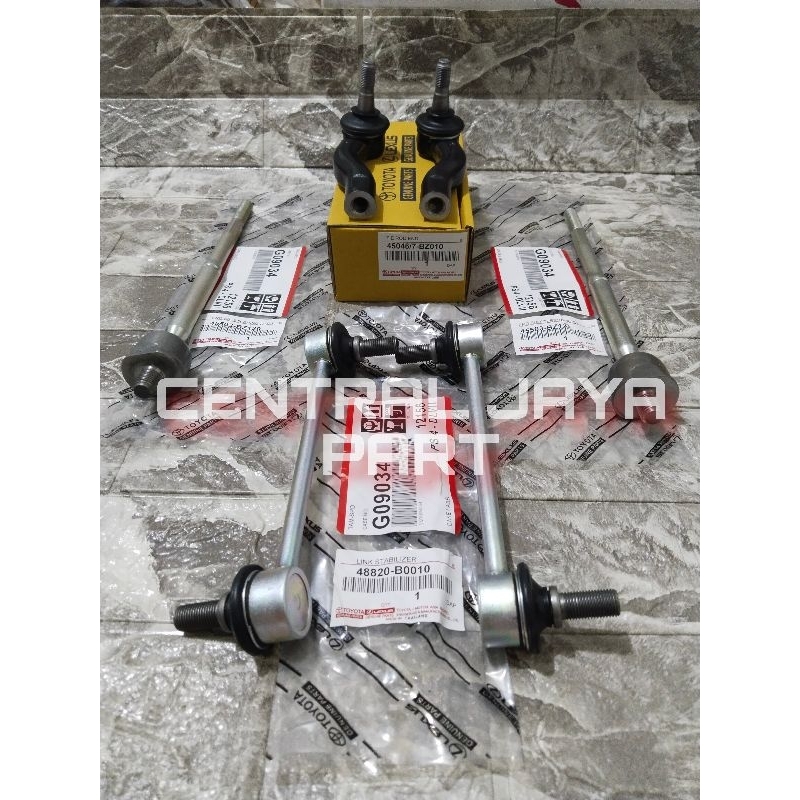 LINK STABILIZER+LONG TIE ROD+TIE ROD GRAND NEW AVANZA XENIA SET 6PC ORIGINAL