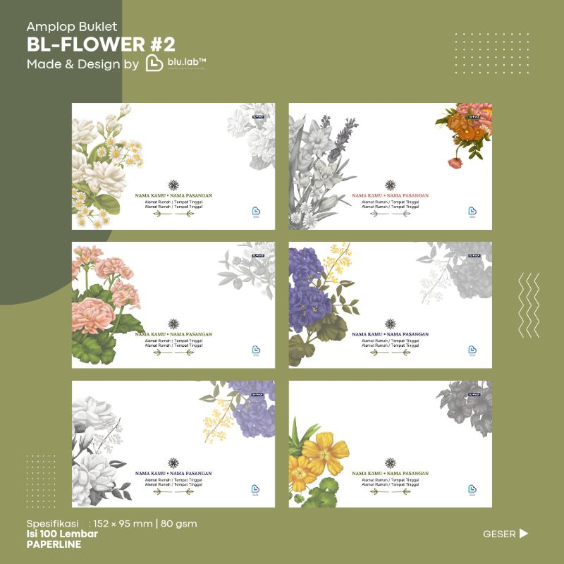 

Cetak Amplop Kondangan BL-FLOWER #2 (BL-FLW) #2