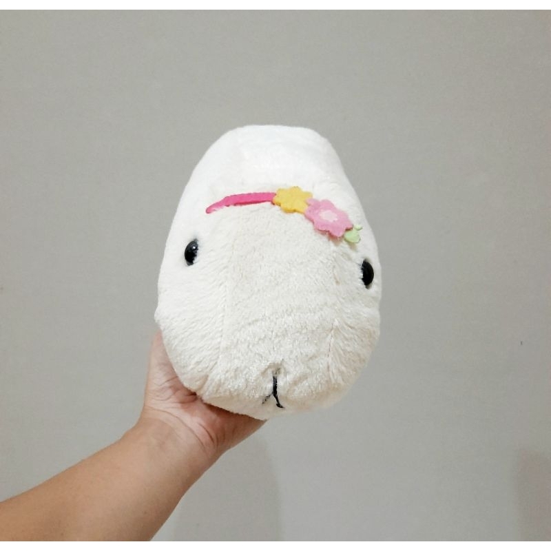 Boneka Kapibarasan Bando Pink Size 30 cm/ Kapibara