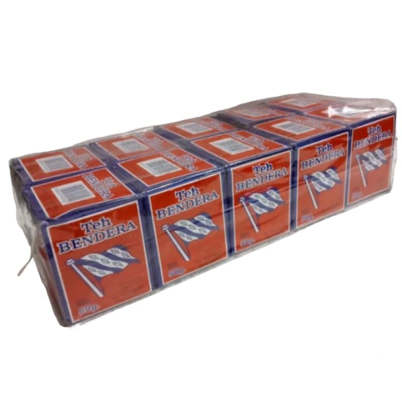 

Teh bendera bubuk 1 pak 10pcs @50g