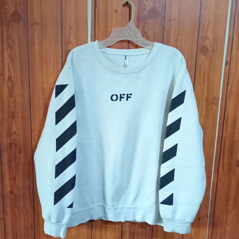 crewneck off white second