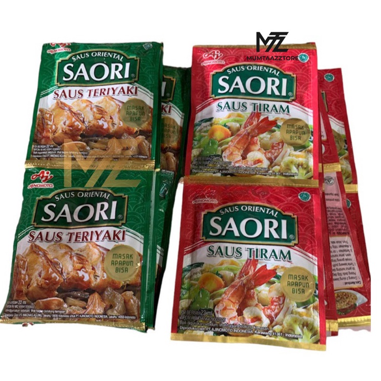 

Super Promo MUMTAAZZTORE AJINOMOTO Saori Tiram Teriyaki 1 Sachet T92
