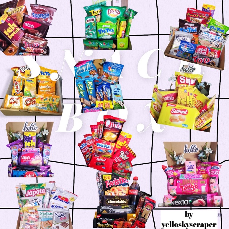 

Terlaku SNACK BOX by yelloskyscraper HAMPERS LEBARAN GIFT BOX WISUDA ANNIVERSARY BIRTHDAY ULANG TAHUN GCQ