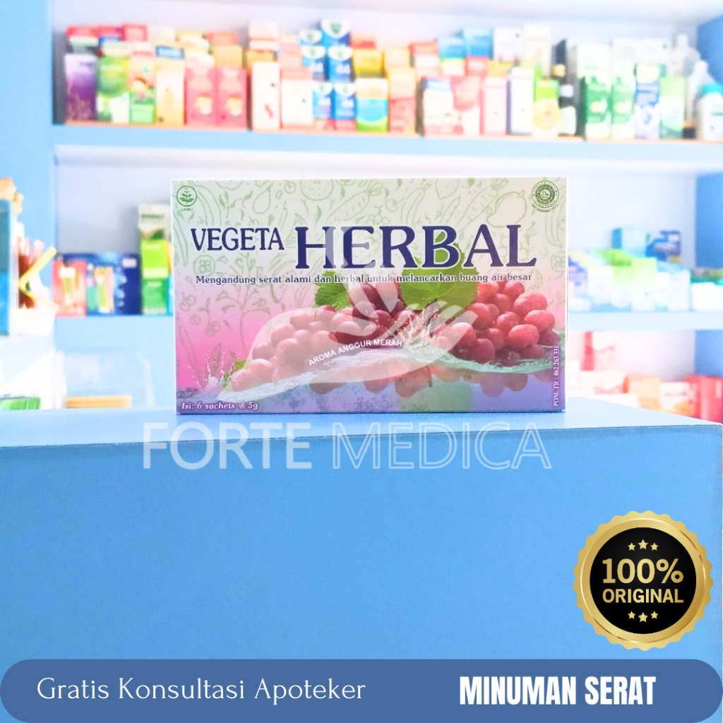 

Vegeta Herbal 6 Sachet - Minuman Herbal