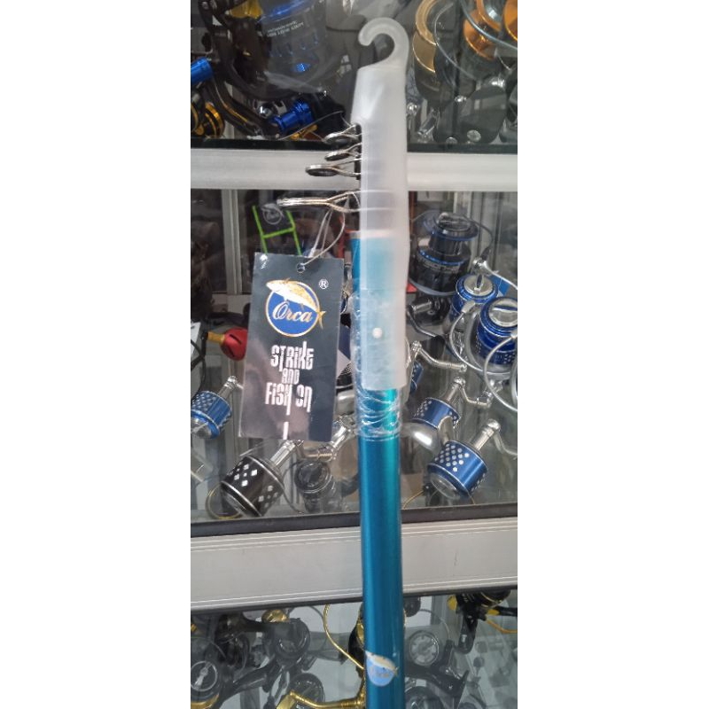 Joran JAC Joran Teleskopik Joran Pancing Joran Laut Joran Pasiran merk Orca Unicorn 390 Super Fishin
