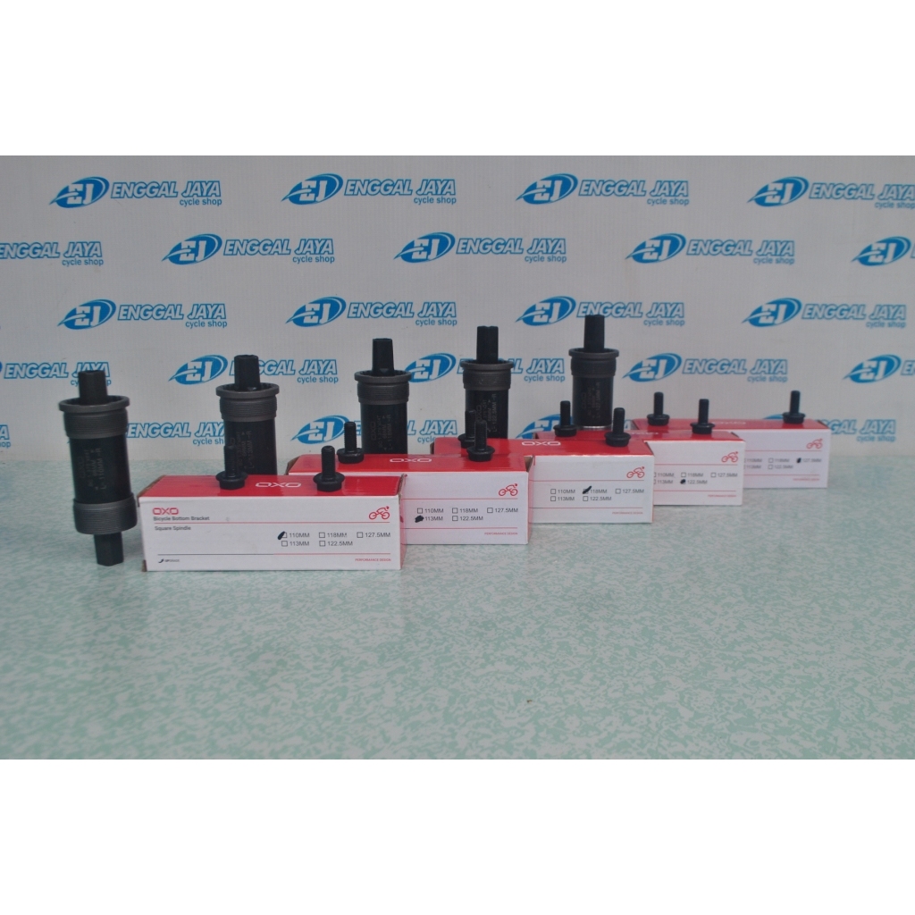 BB Kotak Sepeda OXO BB04 110mm 113mm 118mm 122.5mm 127.5mm By Strummer Bearing - BB Bottom Bracket K