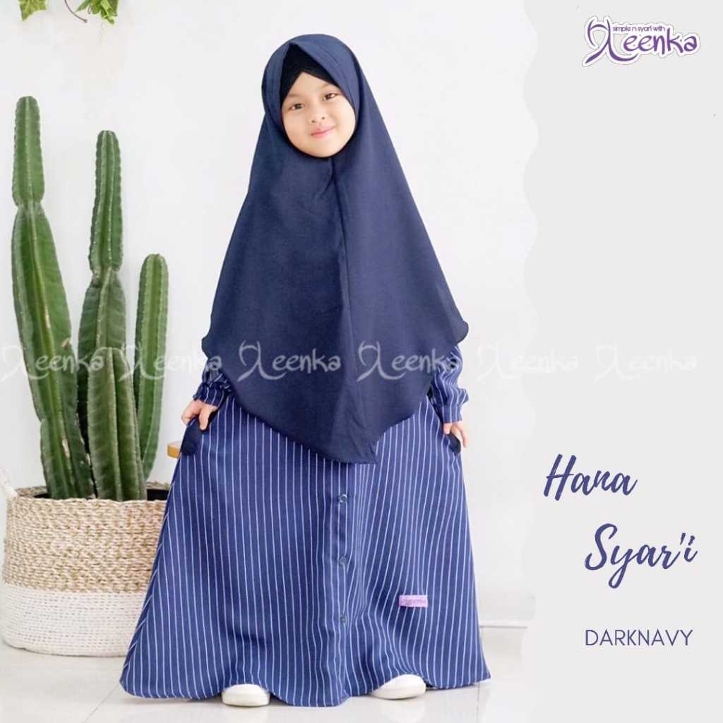 GAMIS ANAK HANA SERIES GAMIS ANAK SYARI BY LEENKA