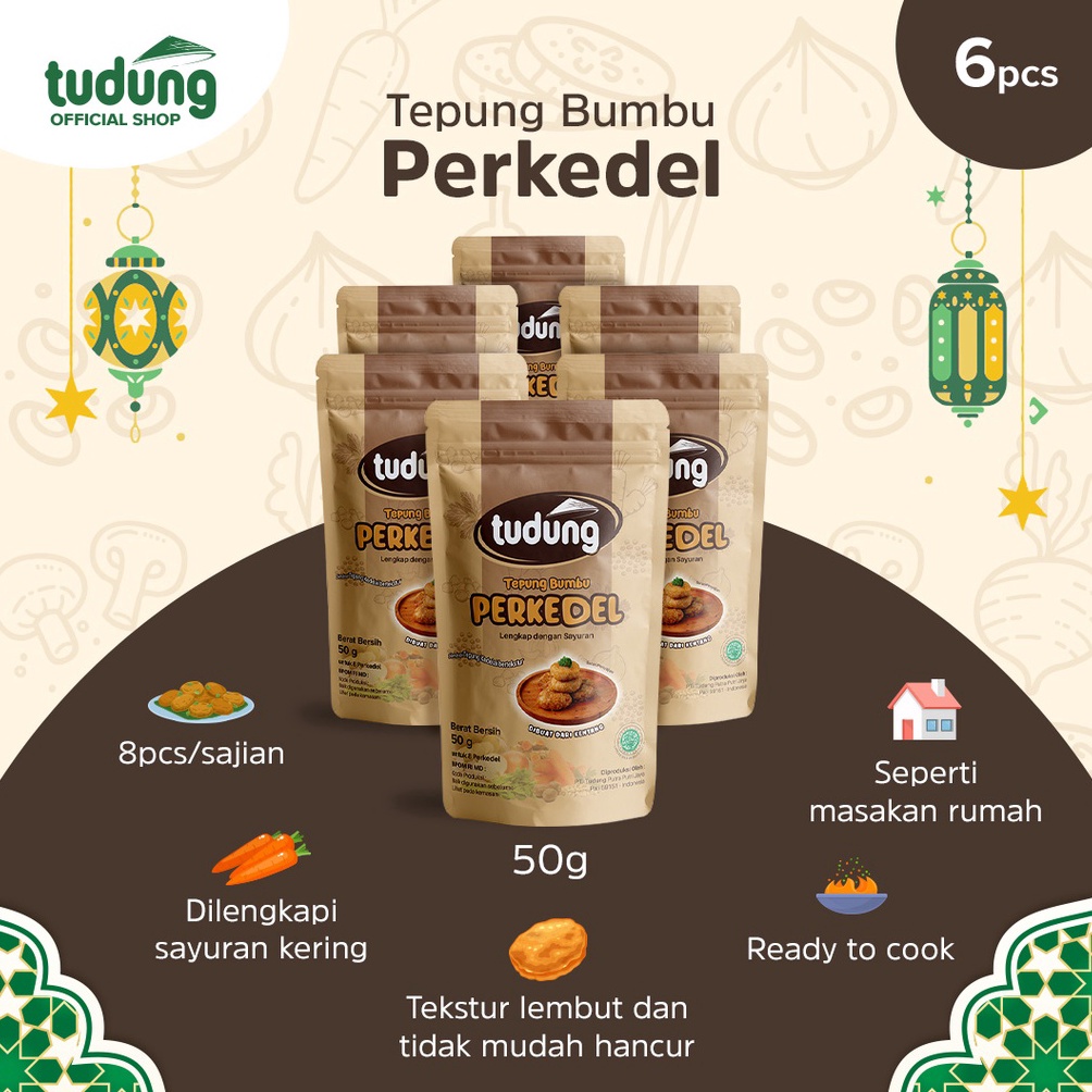 

qvProduk Keren Tudung Tepung Bumbu Perkedel 5g Bundling isi 6 B87