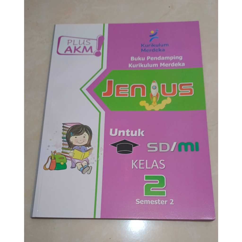 BUKU JENIUS TEMATIK KELAS 2 SEMESTER 2 EDISI TERBARU TAHUN 2024