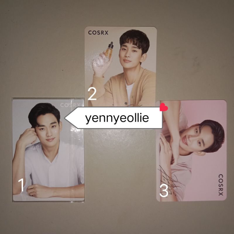 OFFICIAL PHOTOCARD COSRX KIM SOO HYUN