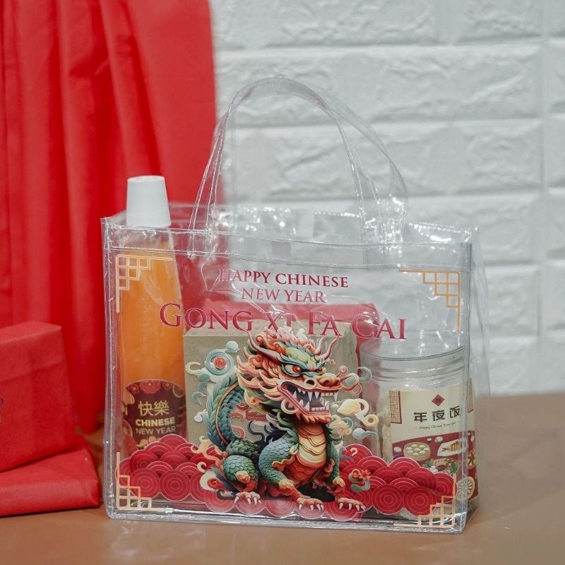 

TAS SOUVENIR HAMPERS IMLEK MIKA READY STOCK UKURAN T25 x P30 X L13