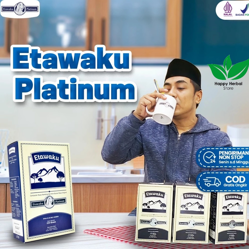 

SUPER DISKON Etawaku Platinum Susu Kambing Etawa Krimer Nabati Isi 2g Happyherbalstore