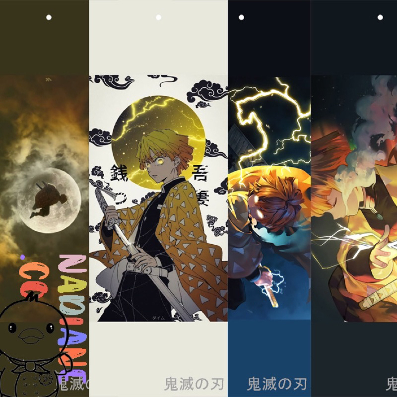

PEMBATAS BUKU DEMON SLAYER ZENITSU / KIMETSU NO YAIBA