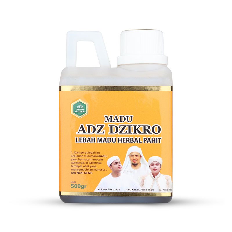 

MADU ADZDZIKRO HERBAL PAHIT 500gr ADZ DZIKRO Azzikra