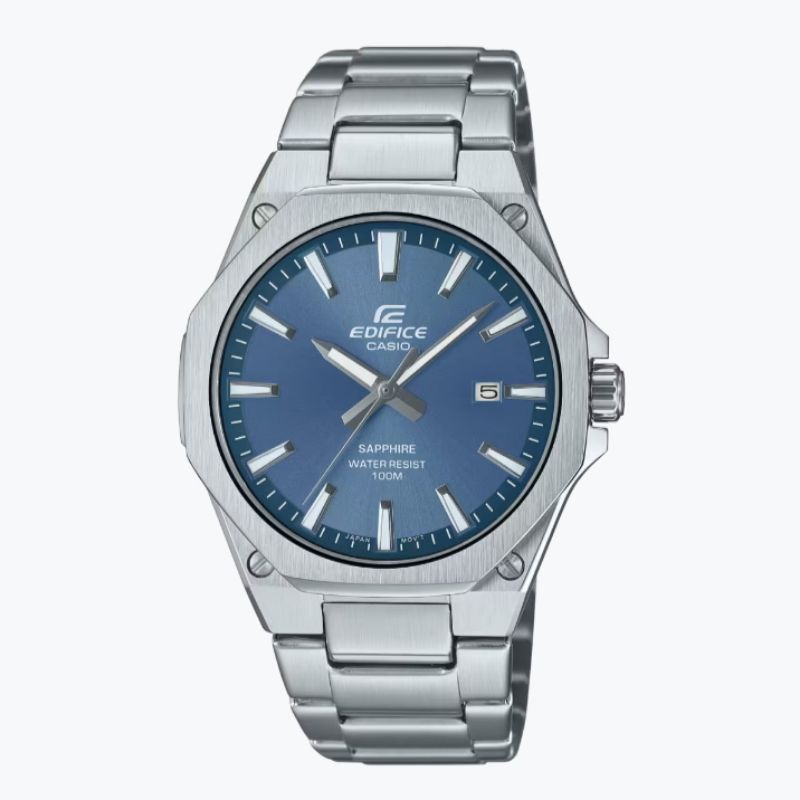 CASIO EDIFICE EFR-S108D-2AVUDF/3AVUDF Jam Tangan Analog Pria Sapphire Original 100%