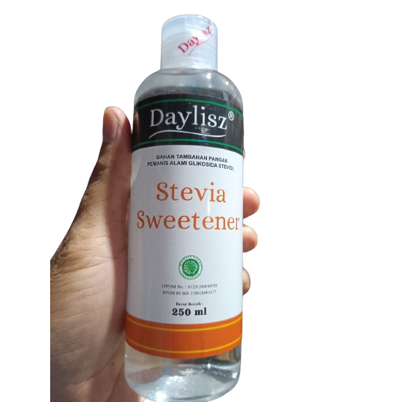 

Stevia Sweetener Daylisz - Gula Cair Alami - Gula Stevia 250 Ml