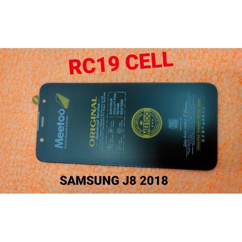 LCD TOUCHSCREEN SAMSUNG J8 2018 ORIGINAL MEETOO