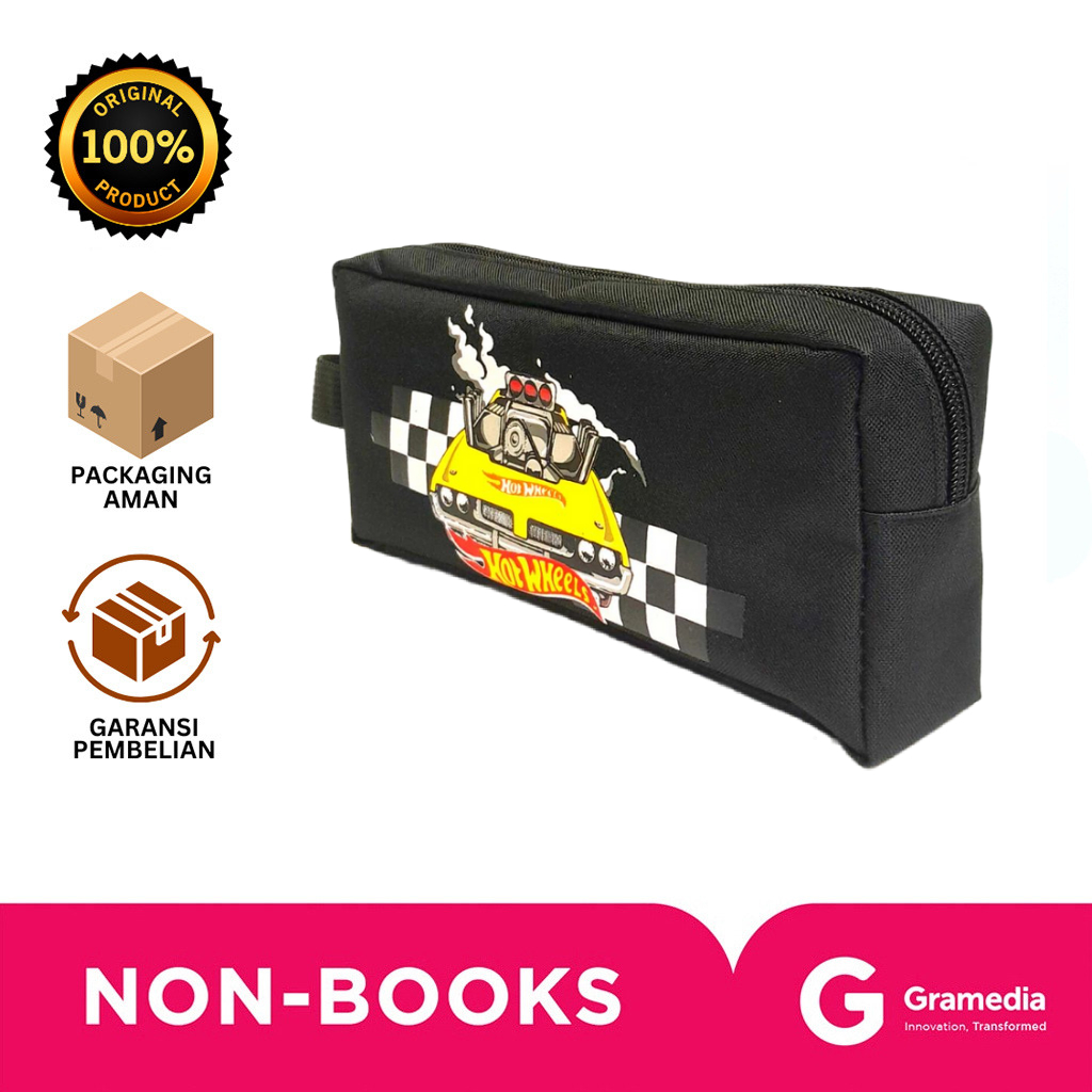 

Gramedia Bali - DADI PRIMA PENCIL CASE HOT WHEELS 1ZIP PCHW230203