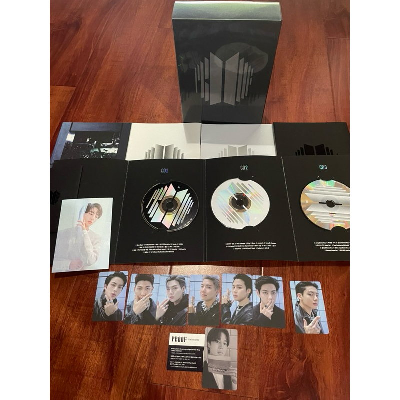 BTS Proof Standard Edition Unsealed Fullset