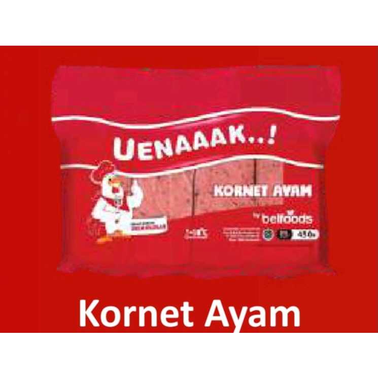 

UENAAAK KORNET AYAM BELFOODS 450GR