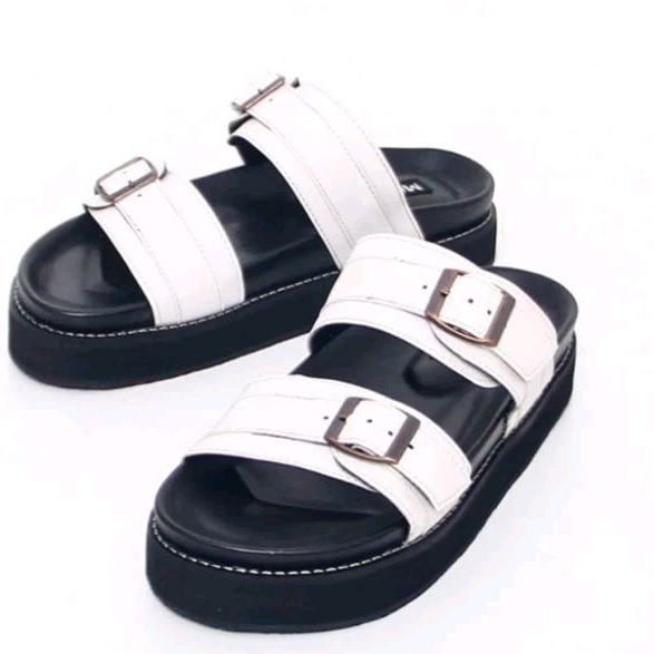 QUINN Sandal platform Wanita Alive Fullblcak