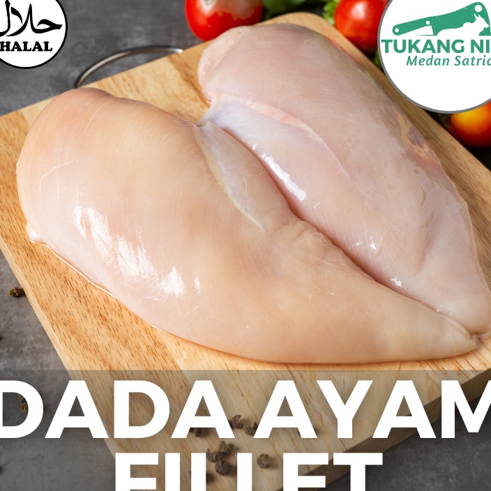 

PHRX3844 Ready Stok DADA FILLET AYAM HALAL DAGING TANPA TULANG KULIT SEGAR FROZEN BONELESS FILET FRESH BEKU POTONG POLOS CHICKEN BREAST BEKASI KG GR