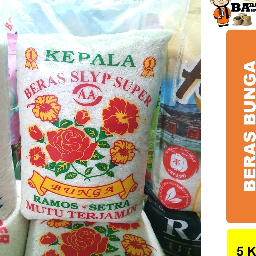 

LNBR4518 STAR BERAS SETRA RAMOS CAP BUNGA 5KG1KG15KG2KG25KG