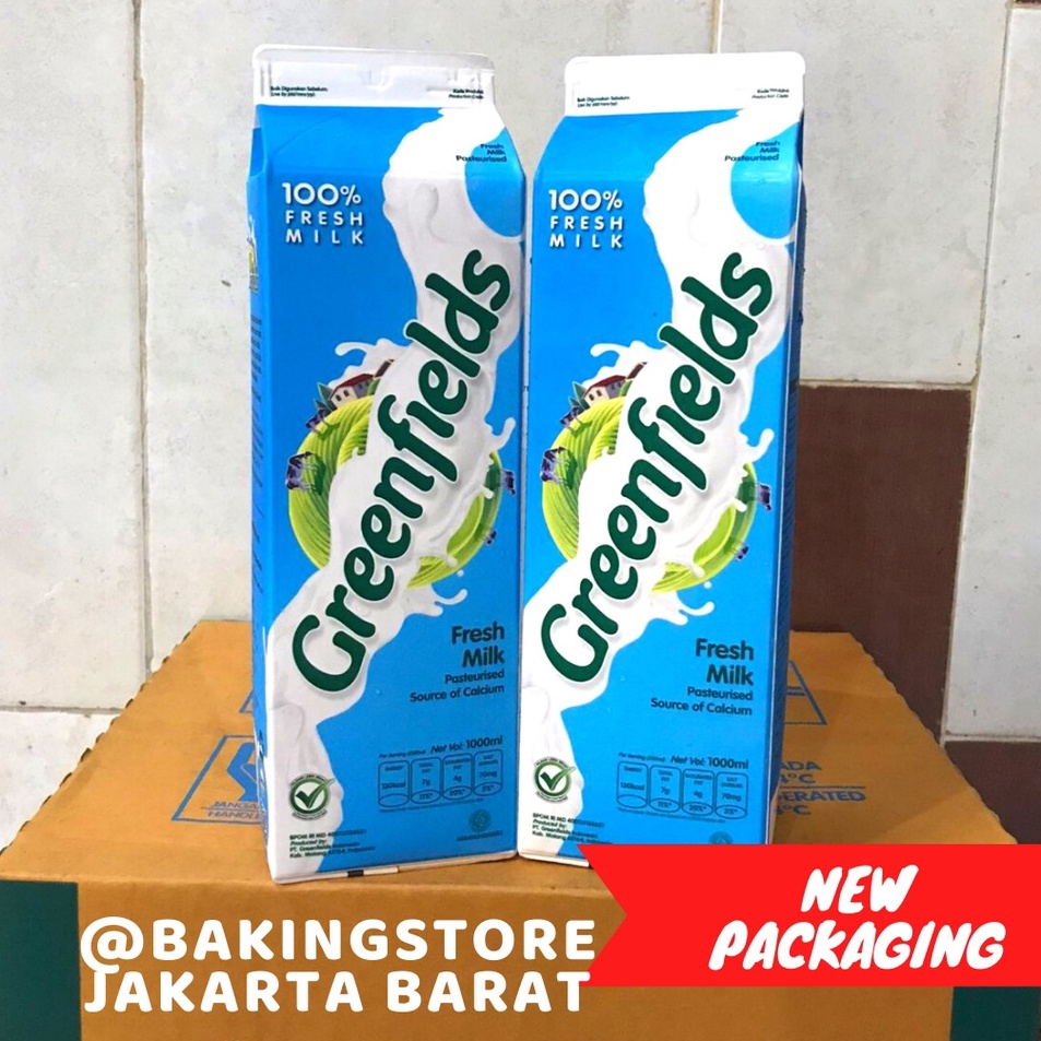 

KBRM581 PROMO SALE Susu segar Fresh milk Greenfields 1 L