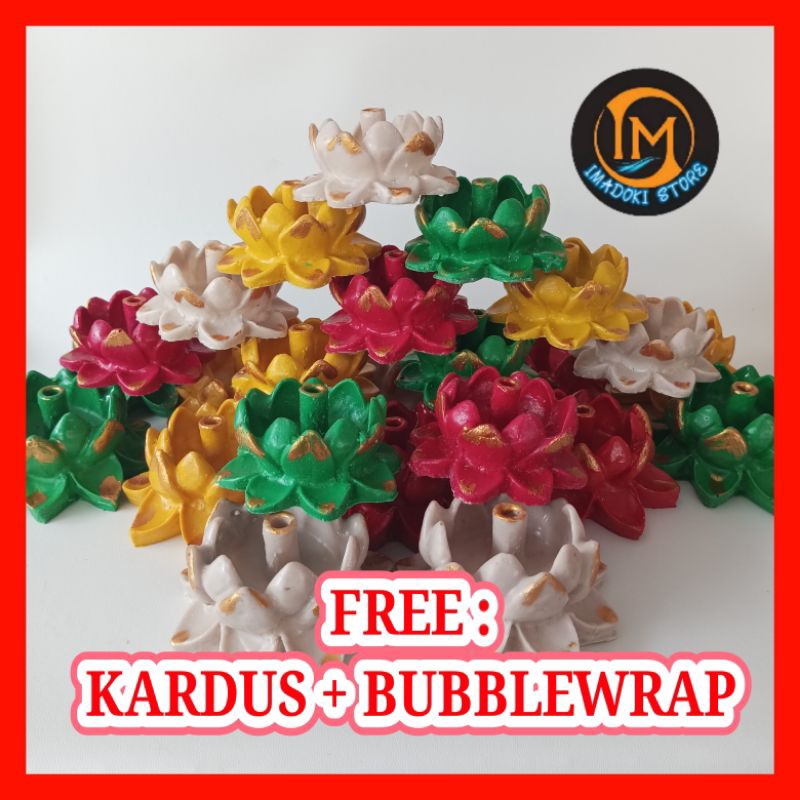 TEMPAT DUPA / TEMPAT TANCAP DUPA FIBER MODEL TERATAI / TATAKAN DUPA