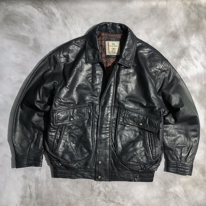 Jaket kulit underwood