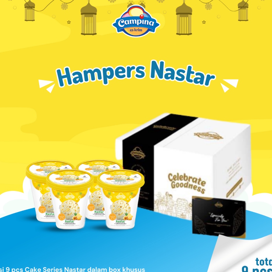 

FKVX4456 PROMO SALE HAMPERS CAMPINA NASTAR ES KRIM