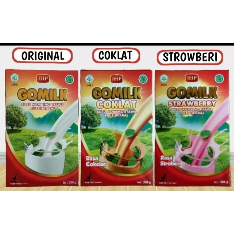 

GOMILK - SUSU KAMBING ETAWA PLUS HERBAL